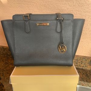Black Saffiano Leather Michael Kors Handbag
